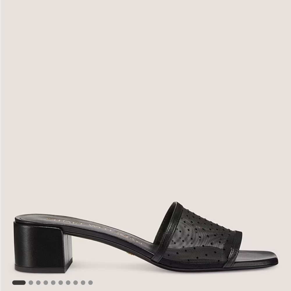 NWT Stuart Weitzman Cayman Block Slide